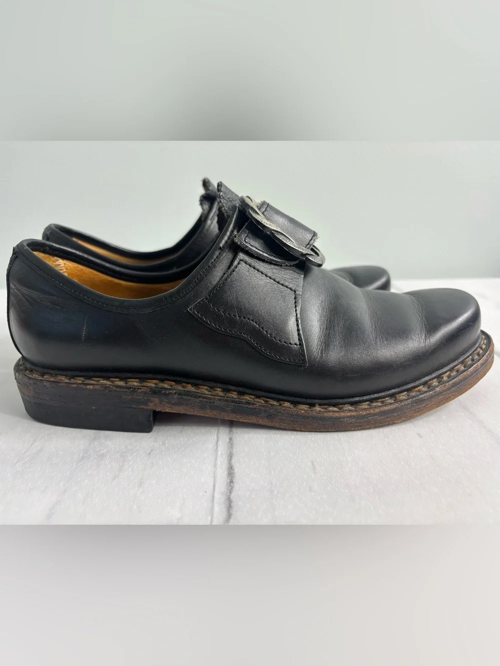 Vintage German Haberstroh Traditional Bavarian Trachten Shoes Men’s Sz 8.5